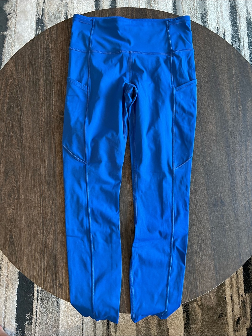 lululemon Fast and Free High Rise Tight 25" Symphony Blue (SIZE 6)